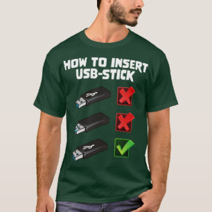 Camiseta Gracioso Programador Chiste Computadora Nerd Cómo 