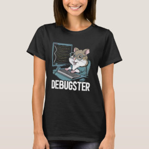 Camiseta Gracioso programador codificador ordenador Hamste