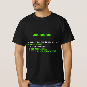 Camiseta Gracioso programador Coding Debugger Hacker Comput