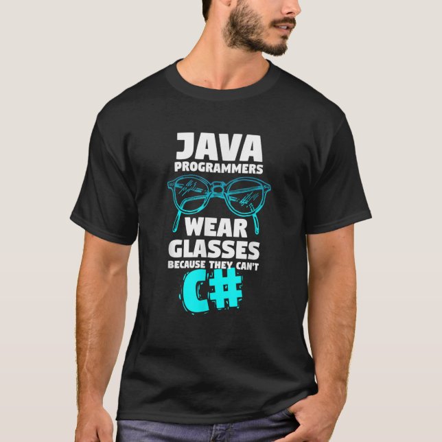 Camiseta Gracioso programador Java Cita Humor de Ciencias d (Anverso)