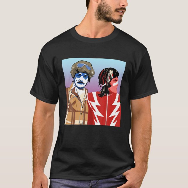 Camiseta Gracioso Puede Que El Boosh Vaporwa De Las Artes C (Anverso)