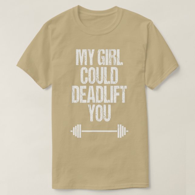 Camiseta Gracioso Punto De Fitness De Barbell De Halterofil (Diseño del anverso)