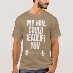 Camiseta Gracioso Punto De Fitness De Barbell De Halterofil
