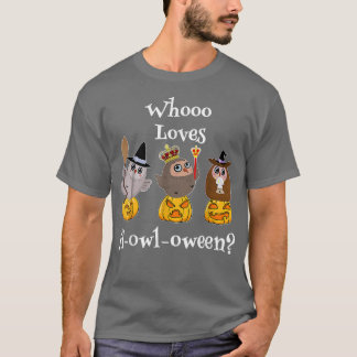 Camiseta Gracioso Que Ama A Howen Un Lechuza Ween Disstume 