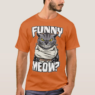 Camiseta Gracioso, qué tan loco es el gato de la dama graci