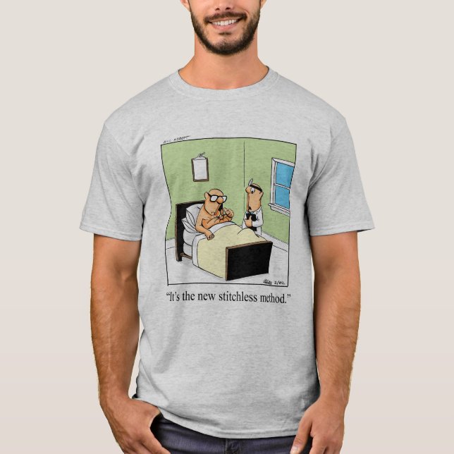 Camiseta Gracioso Que Te Mejoren El Humor Médico Tee Shirt (Anverso)