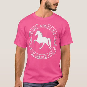 Camiseta Gracioso Racking Horse T Shirt Tennessee Walking H