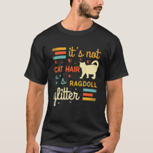 Camiseta Gracioso Ragdoll Cat Lover Cat Shedding Rag Doll C