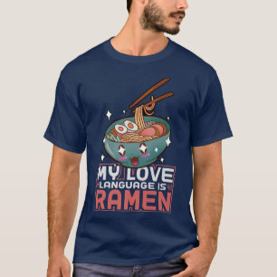 Camiseta Gracioso Ramen Merch Para Los Amantes De Anime Kaw