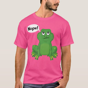 Camiseta Gracioso Rana Grumpy Anfibio Toad Frogs Humor Anim