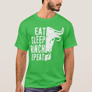 Camiseta Gracioso rebaño de granjeros de leche que preocupa