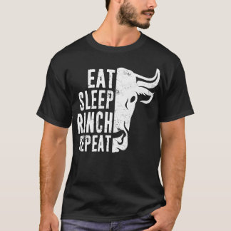 Camiseta Gracioso rebaño de granjeros de leche que preocupa