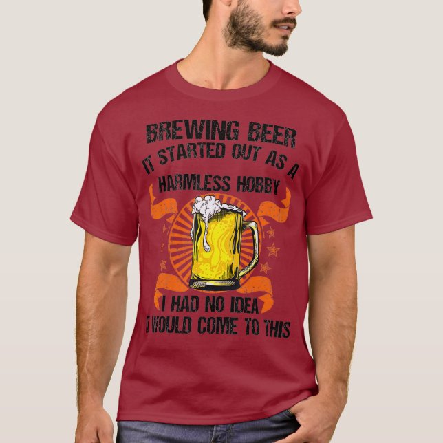 Camiseta Gracioso regalito de cerveza de cervecería domésti (Anverso)