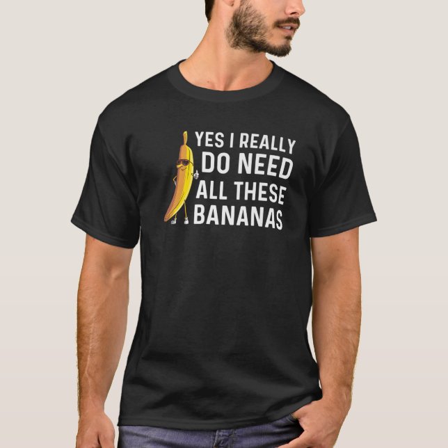 Camiseta Gracioso Regalo Bananero Hombres Fruit Eater Lover (Anverso)