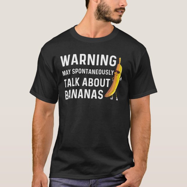 Camiseta Gracioso Regalo Bananero Hombres Fruit Eater Lover (Anverso)