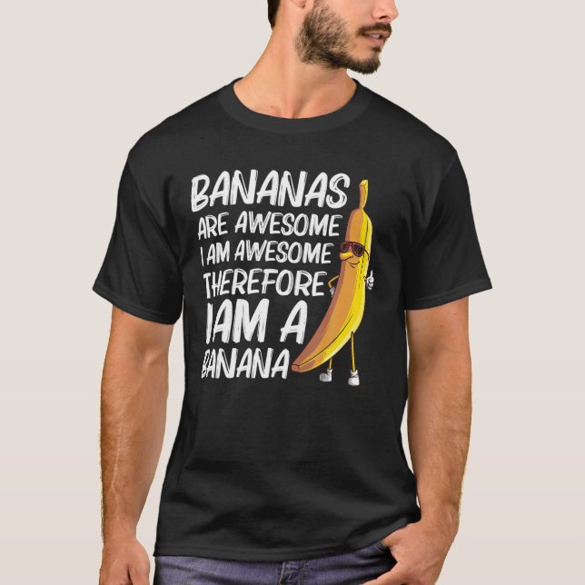 Camiseta Gracioso Regalo Bananero Hombres Fruit Eater Lover (Anverso)