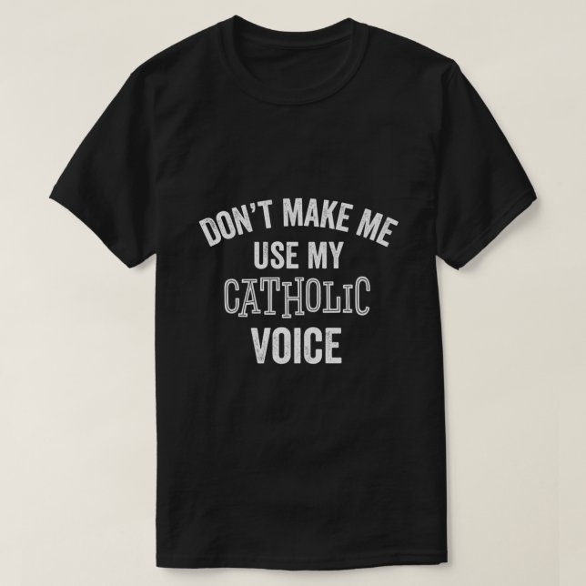 Camiseta Gracioso regalo católico Sacerdote cristiano roman (Diseño del anverso)