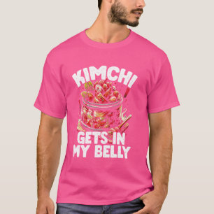 Camiseta Gracioso regalo coreano de comida para mujeres Kim
