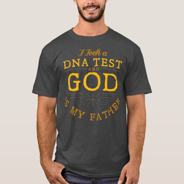 Camiseta Gracioso regalo cristiano Pastor católico Dios es  (Anverso)