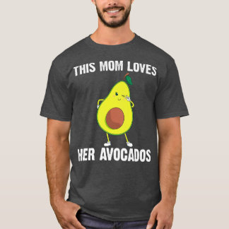 Camiseta Gracioso Regalo De Aguacate Para Mamá Madre Postre