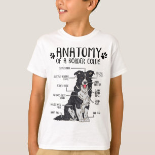 Camiseta Gracioso regalo de amante de perro collie en la fr