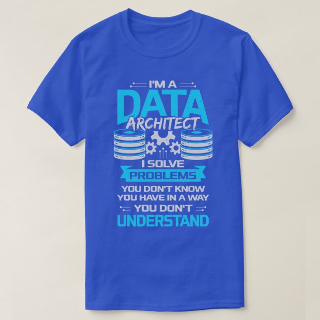 Camiseta Gracioso regalo de Arquitecto de Arquitectura de D (Diseño del anverso)