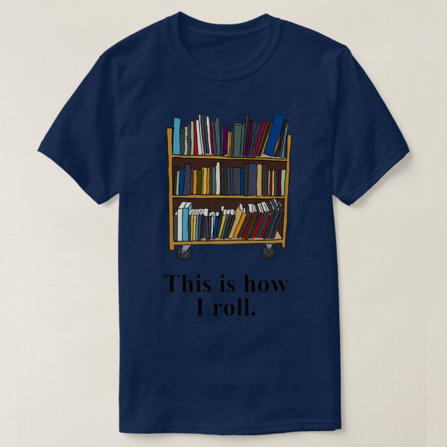 Camiseta Gracioso regalo de asistente de biblioteca de bibl (Diseño del anverso)