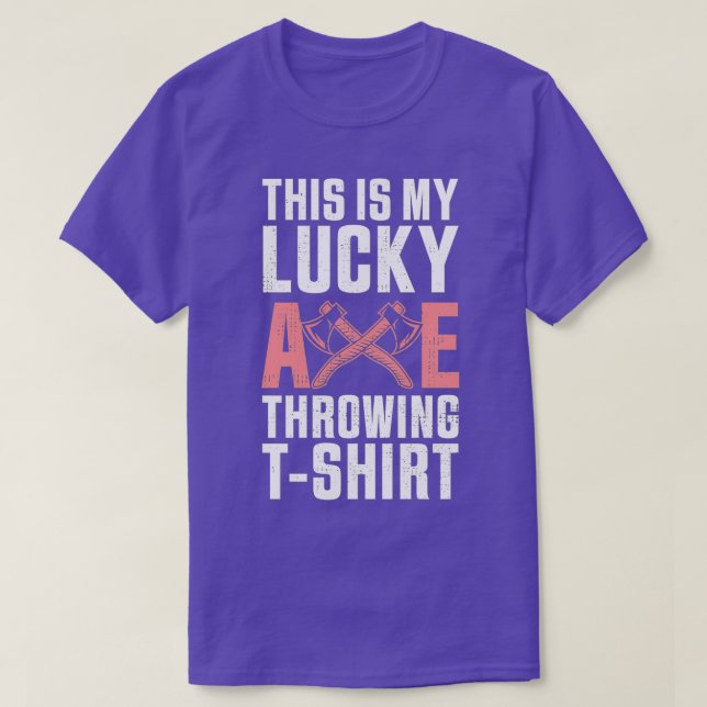 Camiseta Gracioso Regalo De Ax Para Ax Thrower Classic TS (Diseño del anverso)
