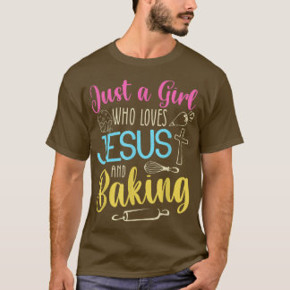 Camiseta Gracioso Regalo De Baker Para Mujeres Guay Jesus B