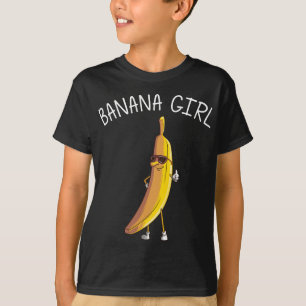 Camiseta Gracioso Regalo De Banana Para Chicas De Frutas Qu