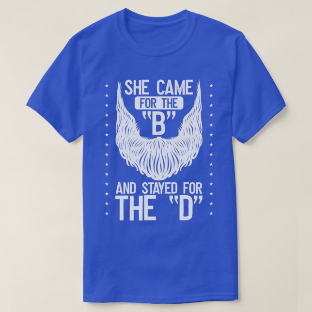 Camiseta Gracioso regalo de barba 2 (Diseño del anverso)