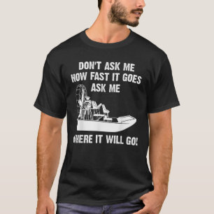 Camiseta Gracioso Regalo De Barco Aéreo Para Hombres Guay F