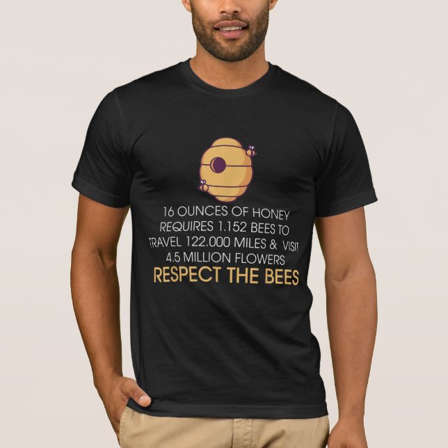 Camiseta Gracioso regalo de Bee Hive | Regalos de Honey Bee (Anverso)