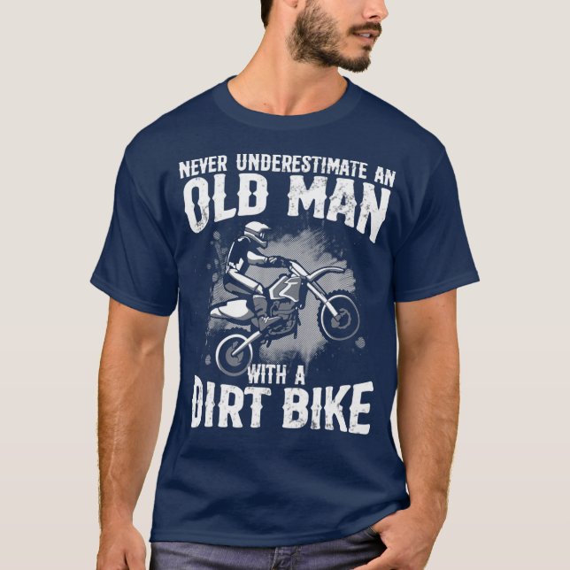 Camiseta Gracioso Regalo De Bicicleta De Suciedad Para El P (Anverso)