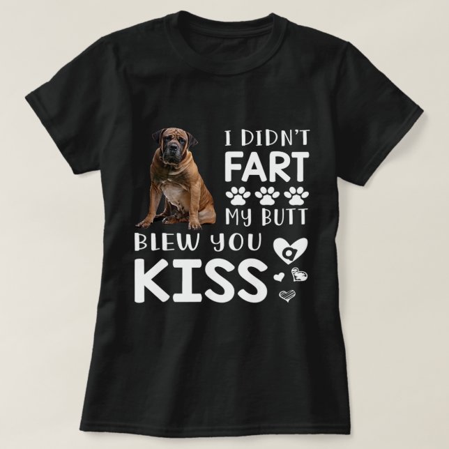 Camiseta Gracioso regalo de Boerboel Mom Dad Dog Aovers (Diseño del anverso)