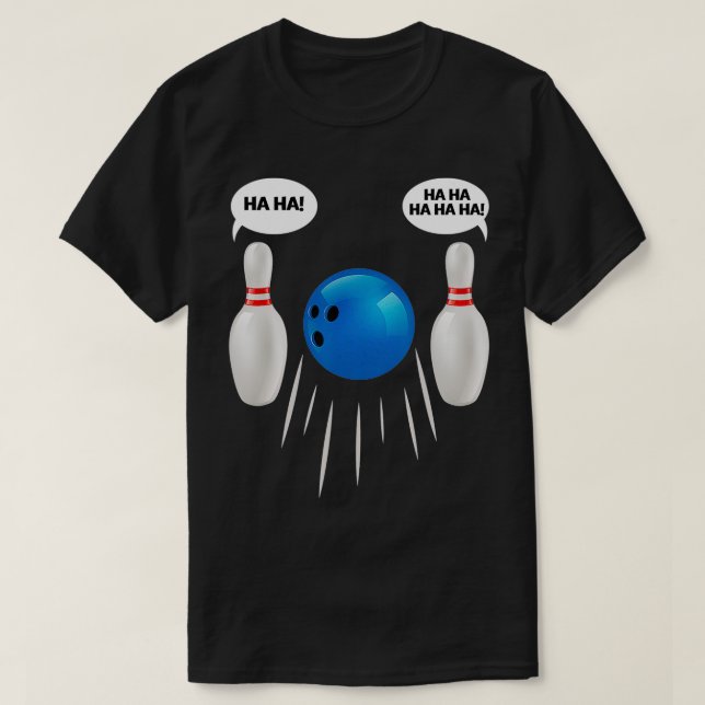 Camiseta Gracioso Regalo De Bolera Para Bowlers (Diseño del anverso)