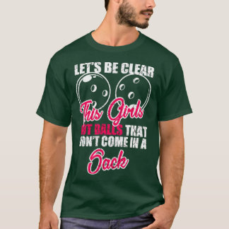Camiseta Gracioso regalo de Bowling Bowler Women