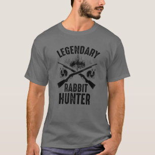 Camiseta Gracioso regalo de cacería de conejos adorable ra