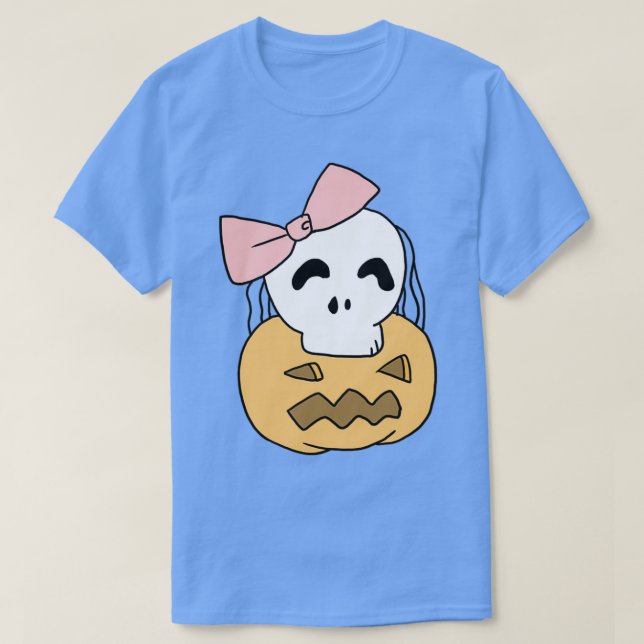 Camiseta Gracioso regalo de calabaza de calabaza de Hallowe (Diseño del anverso)
