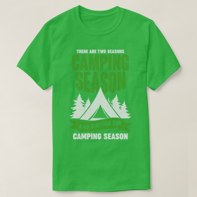 Camiseta Gracioso regalo de Camping Season Scout Camper (Diseño del anverso)