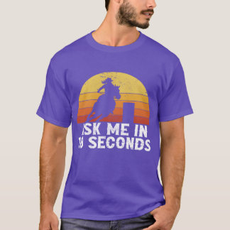 Camiseta Gracioso regalo de Carreras de barril de caballo R