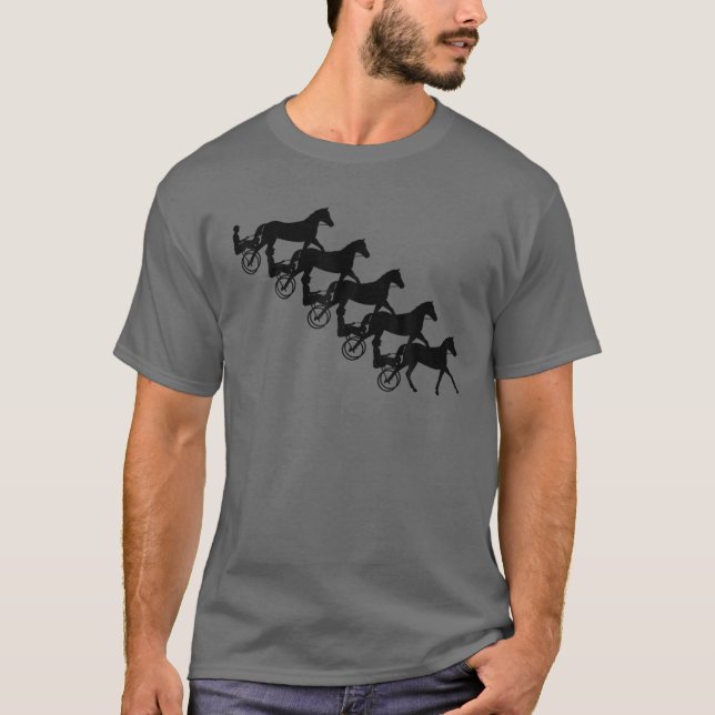 Camiseta Gracioso regalo de Carreras de caballos Hombres Gu (Anverso)