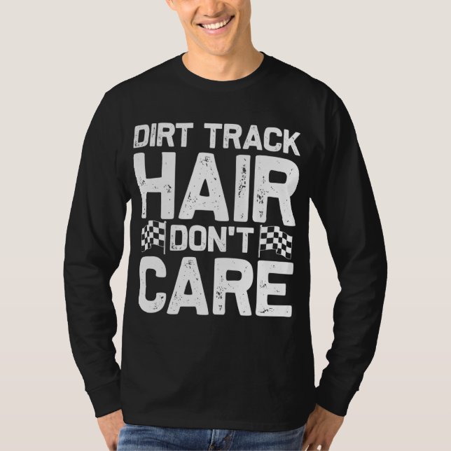 Camiseta Gracioso regalo de Carreras de Dirt Track para muj (Anverso)