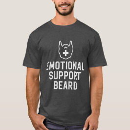 Camiseta Gracioso regalo de Chiste de barba de apoyo emocio