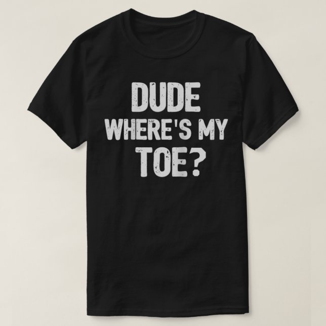 Camiseta Gracioso regalo de Chiste de pierna protésica para (Diseño del anverso)