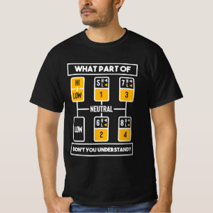 Camiseta Gracioso regalo de chófer de camión 18 velocidades