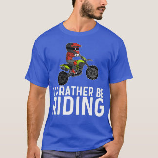 Camiseta Gracioso regalo de ciclismo de suciedad hombres Mo