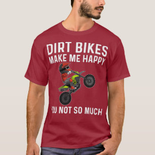 Camiseta Gracioso regalo de ciclismo de suciedad hombres Mo