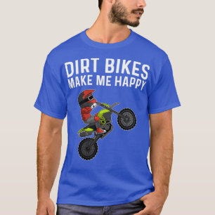 Camiseta Gracioso regalo de ciclismo de suciedad hombres Mo