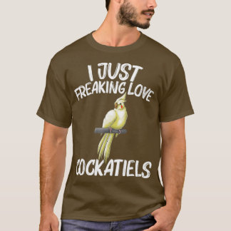 Camiseta Gracioso Regalo De Cockatiel Para Hombres Mujeres